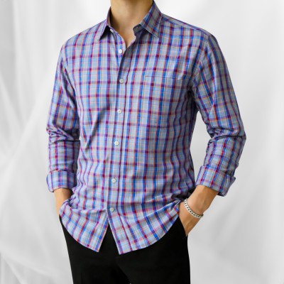Men's Full Sleeve Check Shirt