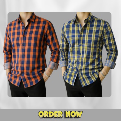 Men's Full Sleeve Check Shirt