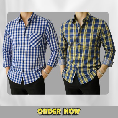Men's Full Sleeve Check Shirt