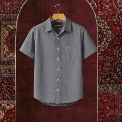 premium kaiser Cotton Half Hata Shirt
